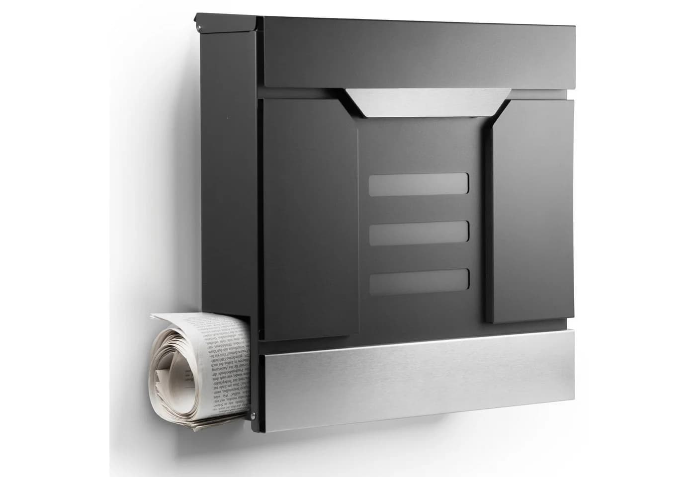 NewHabitat Wandbriefkasten Anthrazit Personalisierbar - Bild 2