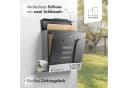 NewHabitat Wandbriefkasten Anthrazit Personalisierbar Bild 1