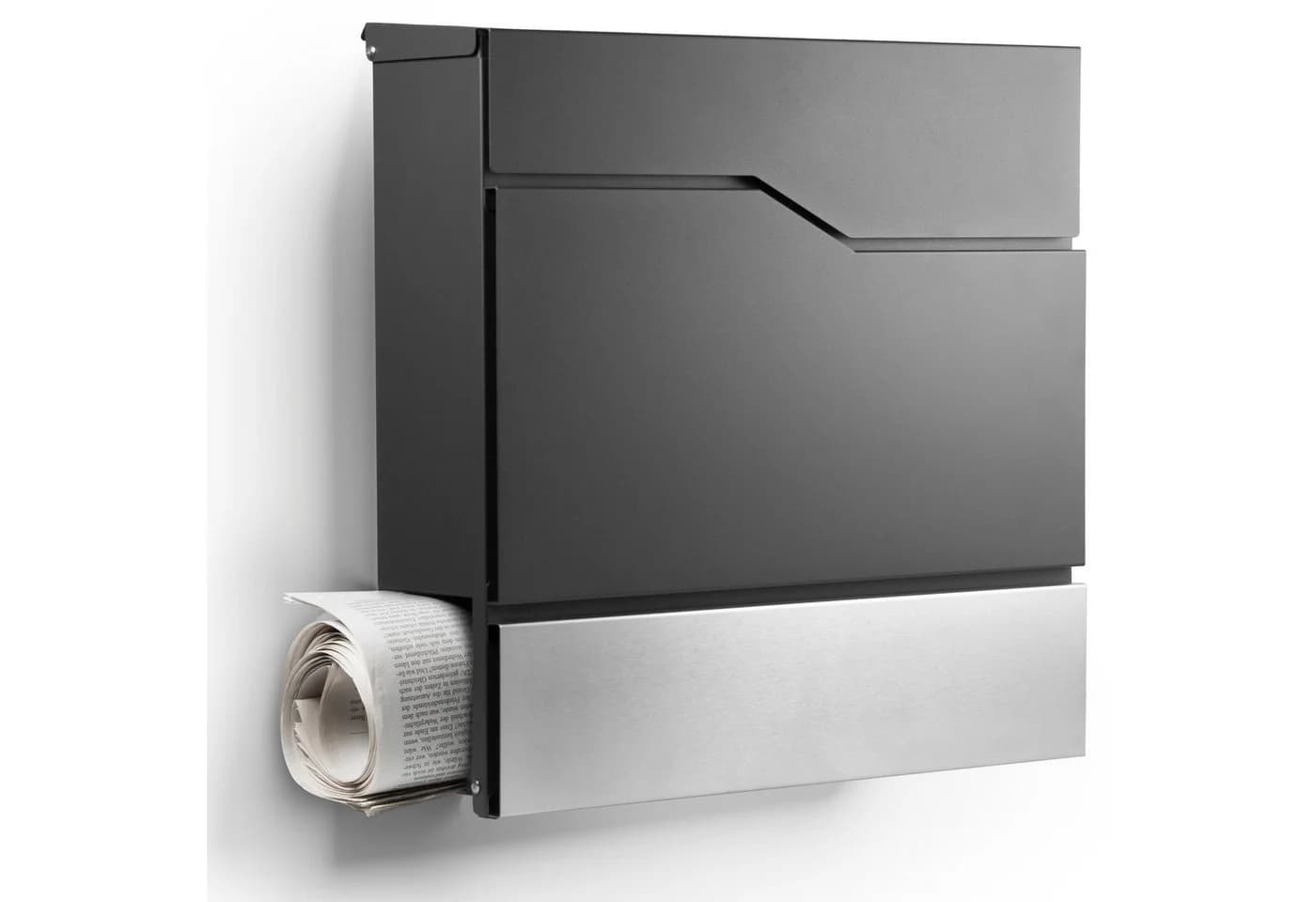 NewHabitat Wandbriefkasten Anthrazit Personalisierbar - Bild 2