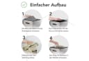 NewHabitat Müllsackständer 70L Grau mit Klappdeckel Bild 1
