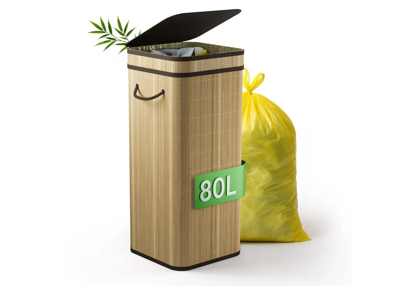 NewHabitat Müllsackständer Bambus 80L geruchsdicht - Bild 2