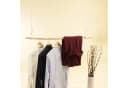 herbeschick. Hängegarderobe Naturbursche Haselnussholz & Baumwollseil Bild 1