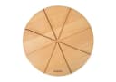 NATUREHOME Pizzateller rund 35 cm Buche massiv natürlich Bild 2