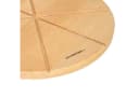 NATUREHOME Pizzateller rund 35 cm Buche massiv natürlich Bild 5