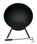Feuerschale NAVARO Schwarz Lackiert Feuerstelle Feuerkorb Bild 3