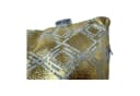 Jet-Line Dekokissen 2er Set Raute Gold 40x40 cm Bild 3