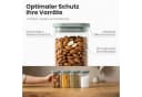 Lemontree Vorratsglas Set luftdicht mit Deckel und Etiketten Bild 4
