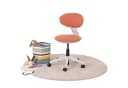 Ergotopia Kinderstuhl Ergonomischer Kinderschreibtischstuhl Weiß Bild 2
