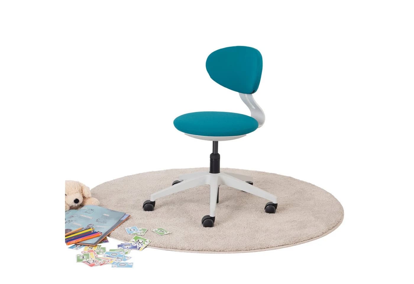 Ergotopia Kinderstuhl Ergonomischer Kinderschreibtischstuhl Weiß - Bild 2