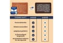 SavinX Spardose SparBox Original 6 Größen Braun Wiederverwendbar Bild 4