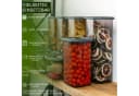 Fabona Vorratsdose Set 24-tlg. Transparent/Grau Kunststoff Bild 1