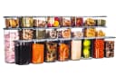 Fabona Vorratsdose Set 24-tlg. Transparent/Grau Kunststoff Bild 2