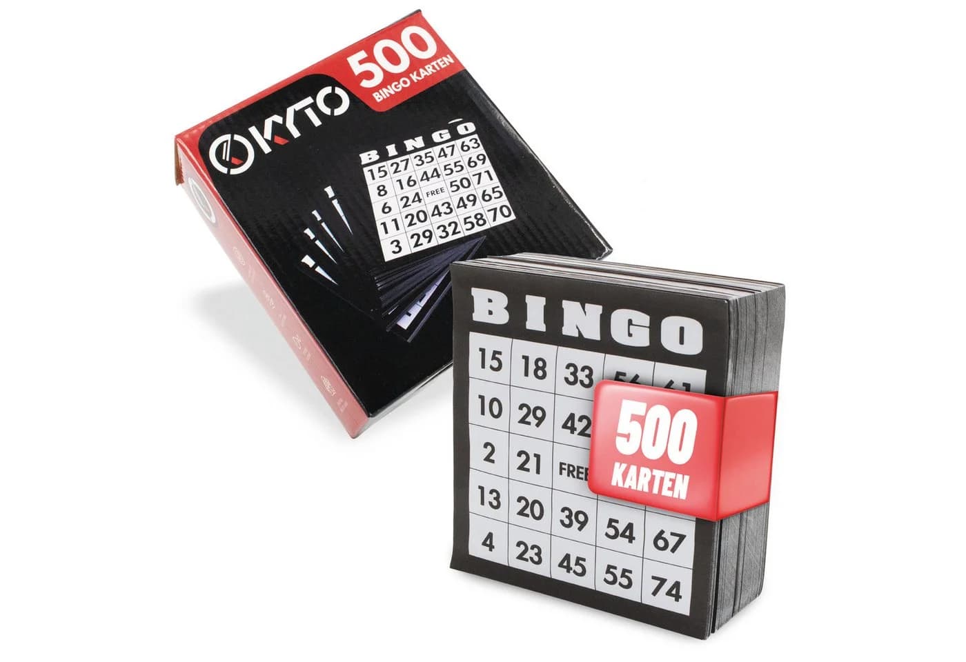 Kyto Bingo Karten Set 500 Stück, 500 verschiedene Karten - Bild 2