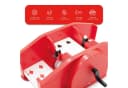 Kyto Manuelle Kartenmischmaschine Rot inkl. 1x Spielkarten Bild 5