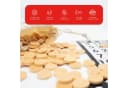 Kyto Bingo Holz Chips 150er Set - Natürliche Holzchips für Lernspiele Bild 5