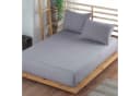 Nordic Schiller Spannbettlaken-Set Grau 100% Baumwolle Ranforce Bild 2