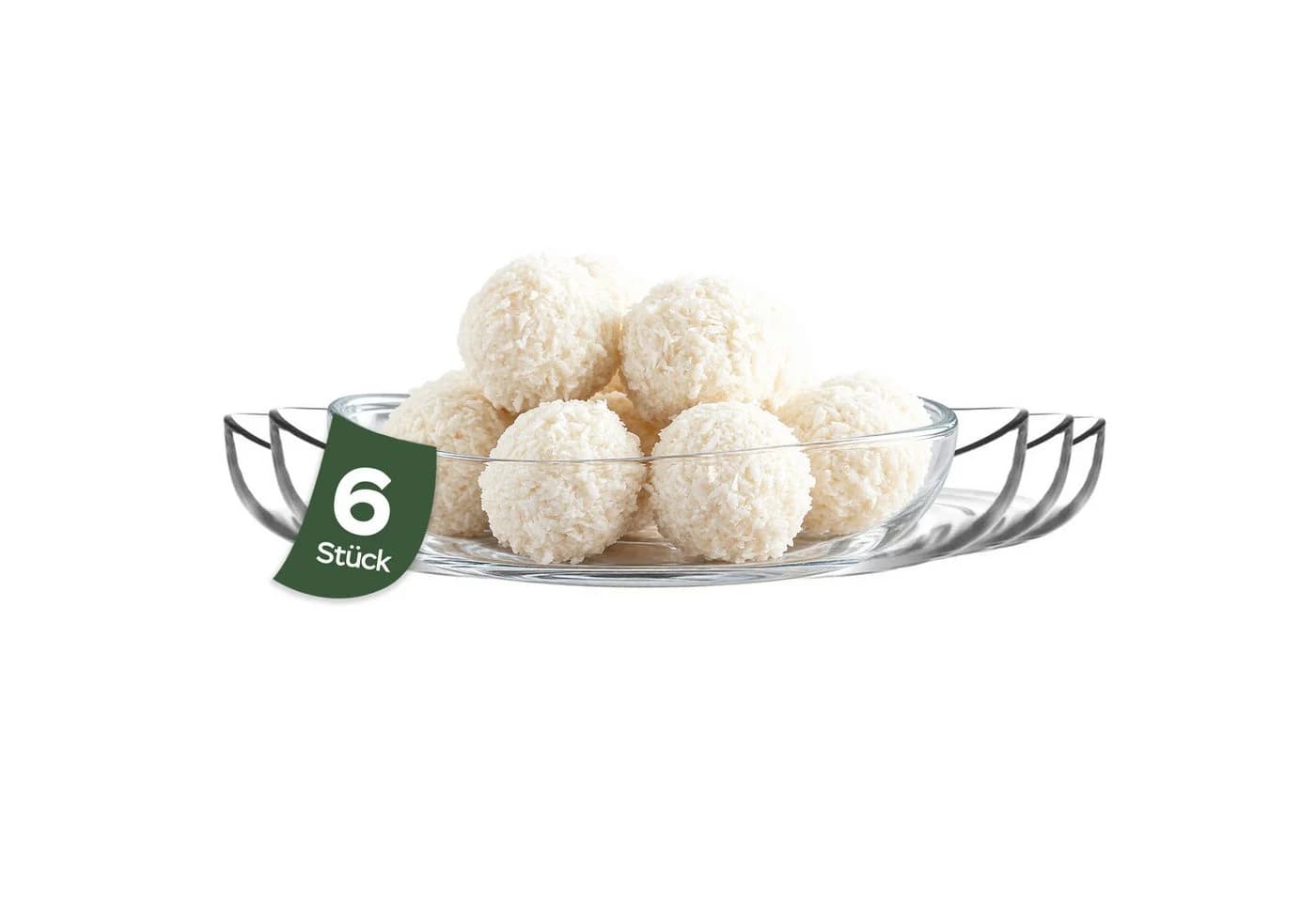 LAV Snackschale Vira 6er-Set Glas Transparent Stapelbar - Bild 2