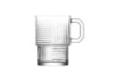 LAV Gläser-Set Helen 6-tlg. mit Henkel, 270ml, Glas, Transparent Bild 3