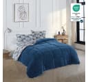 Nordic Schiller 4-Jahreszeitenbett Formeya Steppdecken-Set Blau Bild 3