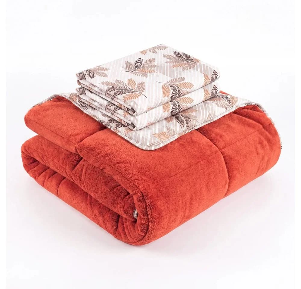 Nordic Schiller 4-Jahreszeitenbett Welsoft Doppelseitige Bettdecke, Füllung: 300 g/m² Original-Silikonfaser-Füllung - Bild 2