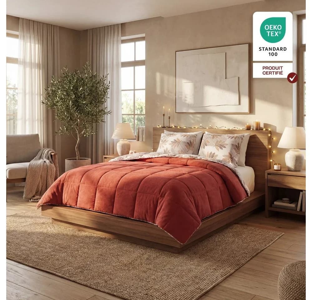 Nordic Schiller 4-Jahreszeitenbett Welsoft Doppelseitige Bettdecke, Füllung: 300 g/m² Original-Silikonfaser-Füllung - Bild 3