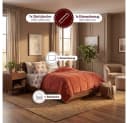 Nordic Schiller 4-Jahreszeitenbett Welsoft Doppelseitige Bettdecke, Füllung: 300 g/m² Original-Silikonfaser-Füllung Bild 4