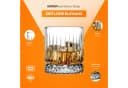 Pasabahce Elysia Whiskyglas-Set 6-tlg. Glas Transparent Art-Déco Bild 4