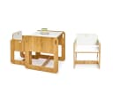 COZYCOLLECTIONS Kindersitzgruppe 3-tlg. Beige/Weiß Holz Montessori Bild 1