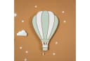 COZYCOLLECTIONS LED Wandleuchte Heißluftballon Grün Holz Bild 2