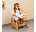 COZYCOLLECTIONS Tritthocker Montessori 2-stufig Naturholz Bild 4