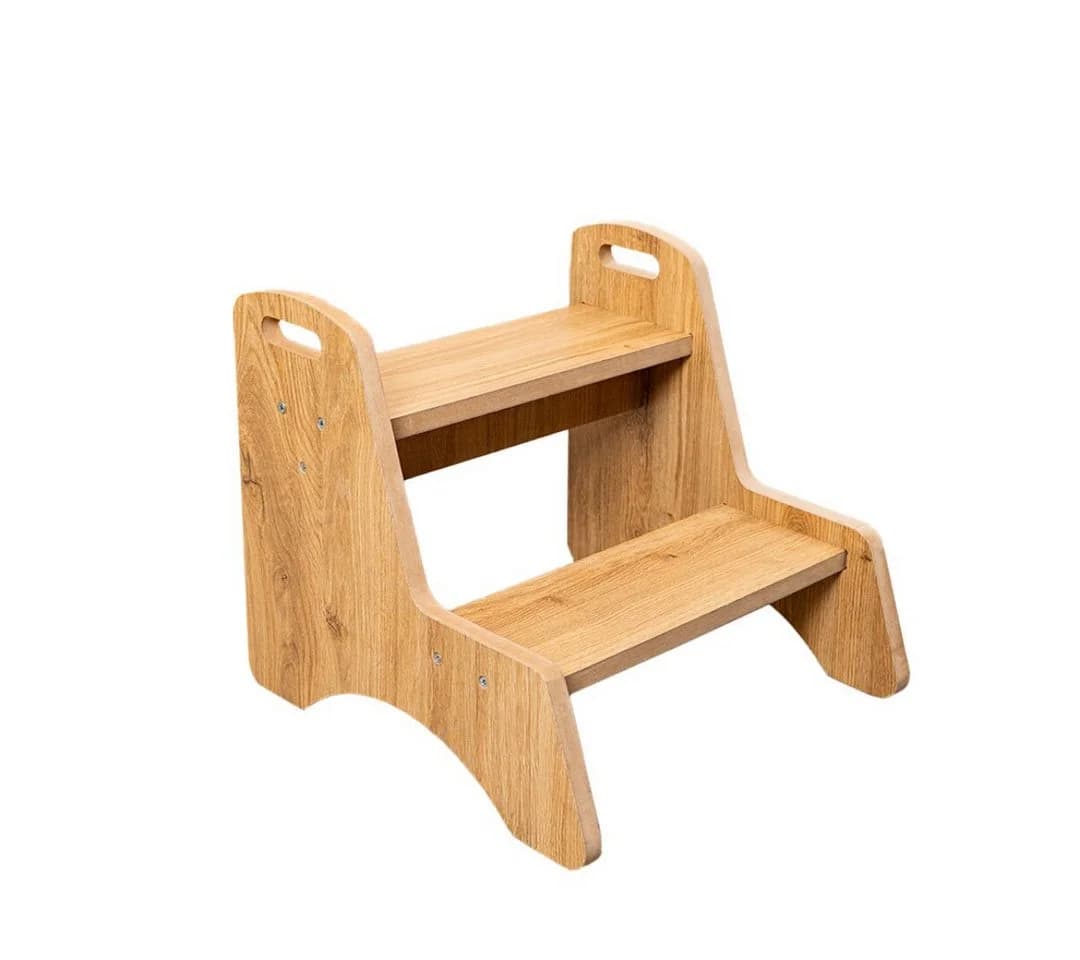 COZYCOLLECTIONS Tritthocker Montessori 2-stufig Naturholz - Bild 5