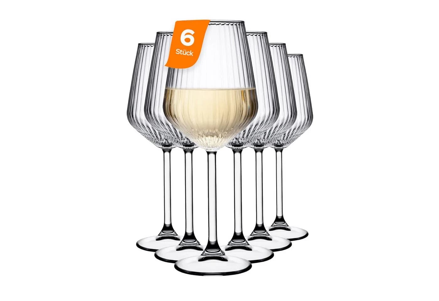 Pasabahce Weinglas Allegra Focus 6-tlg. Glas Transparent - Bild 2