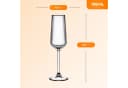 Pasabahce Champagnerflöte Allegra Focus 6-tlg. Glas Transparent Bild 3