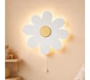 COZYCOLLECTIONS LED Wandleuchte Gänseblümchen Weiß/Gold Bild 4