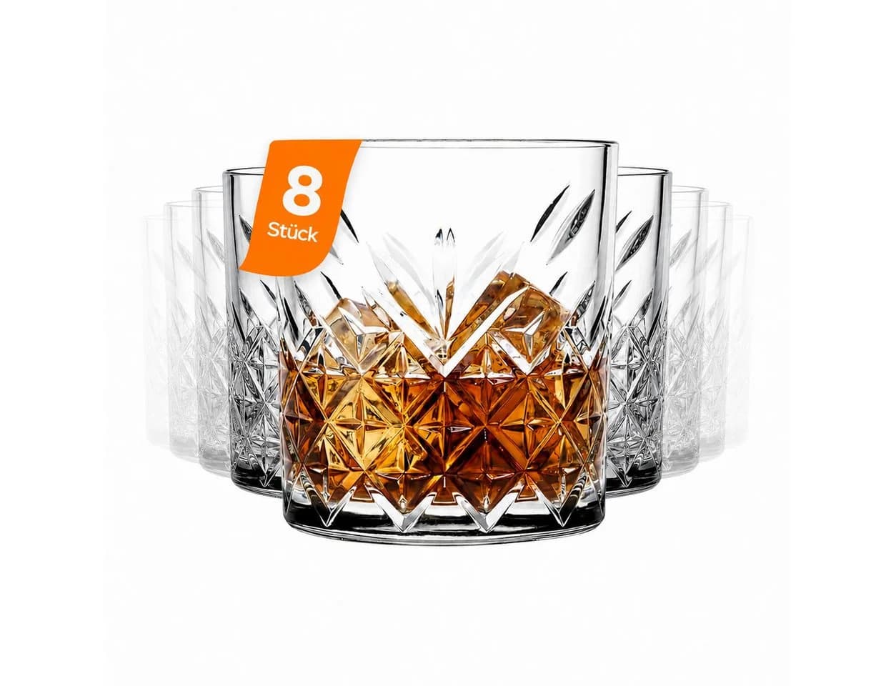 Pasabahce Gläser-Set Timeless 6-tlg. Glas Transparent - Bild 2