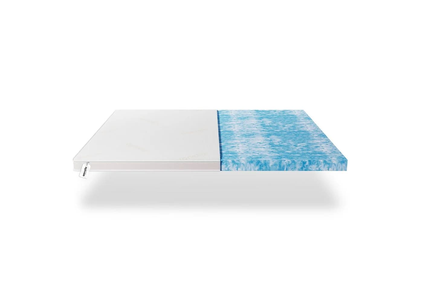 wonello PremiumPLUS GEL Topper 9 cm Gelschaum waschbar 3D-Klimaband - Bild 2