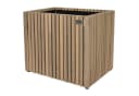 LAMORENDA Pflanzkübel Aruba Weiß Beige Akazienholz Bild 1