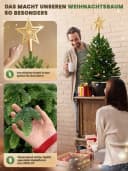 ArtiTree Künstlicher Weihnachtsbaum Nordfichte im Topf Bild 3