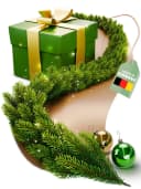 ArtiTree Kunstgirlande Tannengirlande 270-1000 cm Grün mit/ohne LED Bild 2