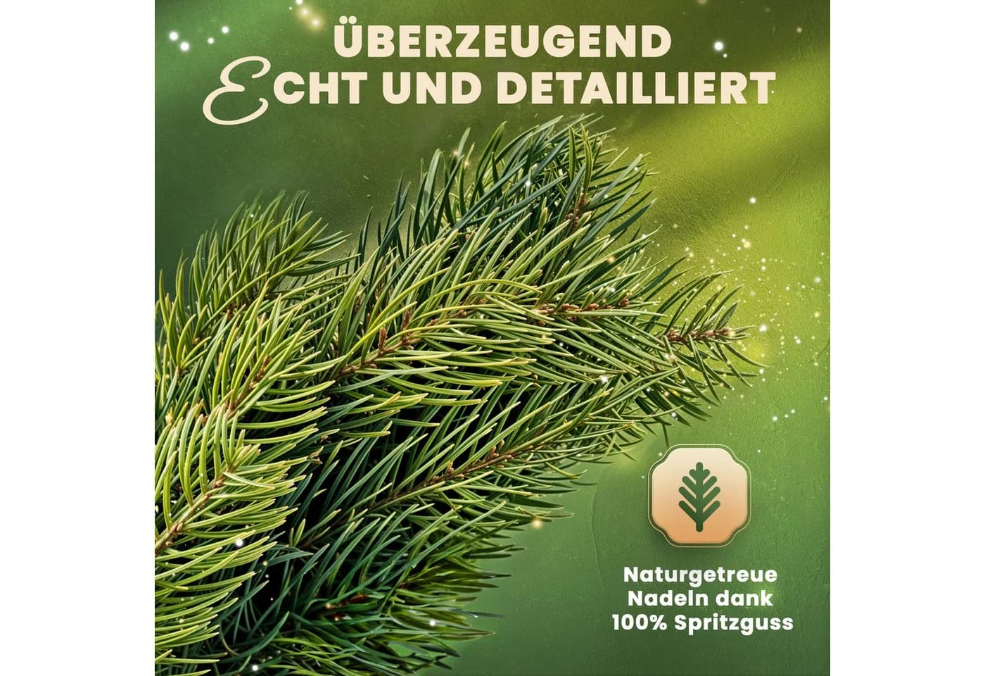 ArtiTree Kunstgirlande Tannengirlande 270-1000 cm Grün mit/ohne LED - Bild 5