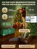 ArtiTree Künstlicher Weihnachtsbaum Nordfichte LED Bild 1