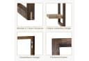 Holz Lichter Wandregal 4er-Set Holz Rustikal Wanddeko Bild 5