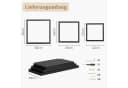 Holz Lichter Wandregal 3‑tlg. Floating Wandregal Holz Metall Modernes Geometrisches Design Bild 3