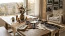 KUHFELL online & NOMAD Ziegenfellteppich Braun Beige 80x60 cm Bild 4