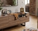 KUHFELL online & NOMAD Ziegenfellteppich Braun Beige 80x60 cm Bild 5