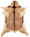 KUHFELL online & NOMAD Ziegenfellteppich Braun Beige 80x60 cm Bild 2