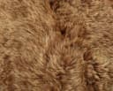 KUHFELL online & NOMAD Doppellammfell Couchauflage Braun Gold Bild 3