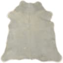 KUHFELL online & NOMAD Fellteppich Kalbfell Mini Braun Weiss Tricolor Bild 4