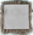 KUHFELL online & NOMAD Stuhlkissen Lammfell Natur 37 x 37 cm Echtes Schaffell Bild 4