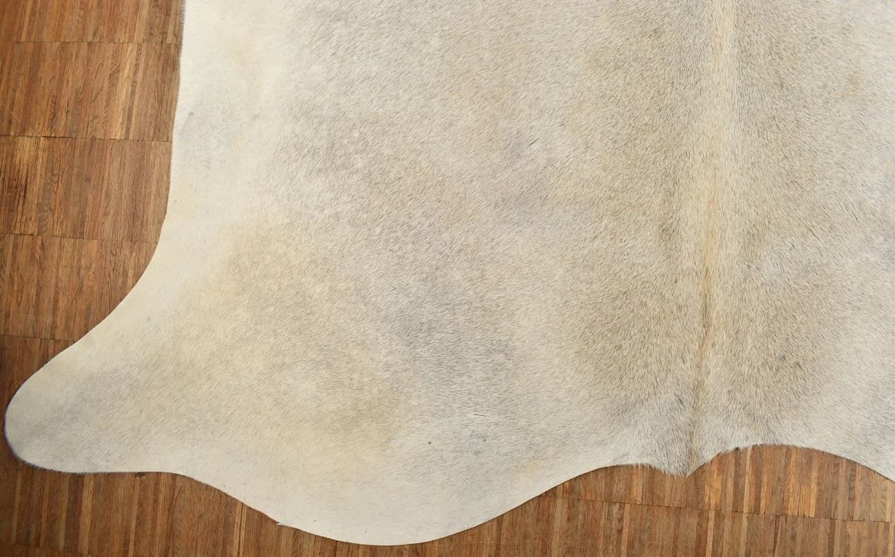 KUHFELL online & NOMAD Fellteppich Kuhfell Rinder Fell Teppich Grau Natur - Bild 5